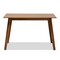 Baxton Studio Maila Mid-Century Modern Transitional Walnut Brown Finished Wood Dining Table 183-11644-Zoro - alternate 7